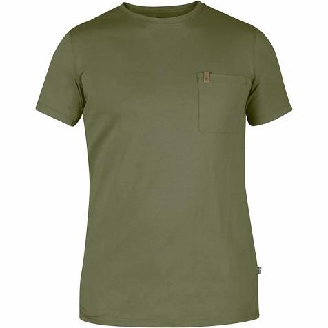 Fjällräven Men Övik T-Shirt Green PH275811 Philippines